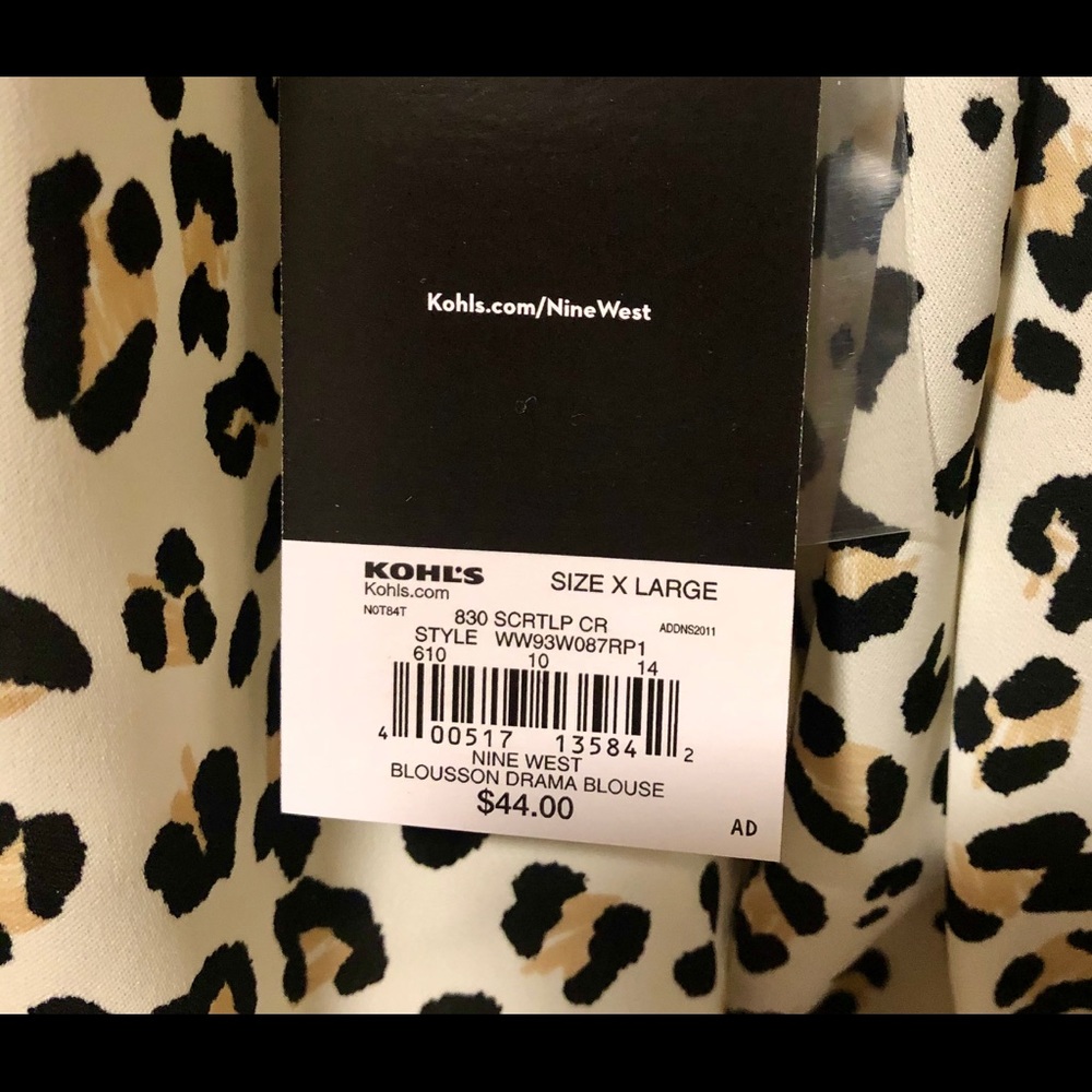 Nine West Drama Blouse